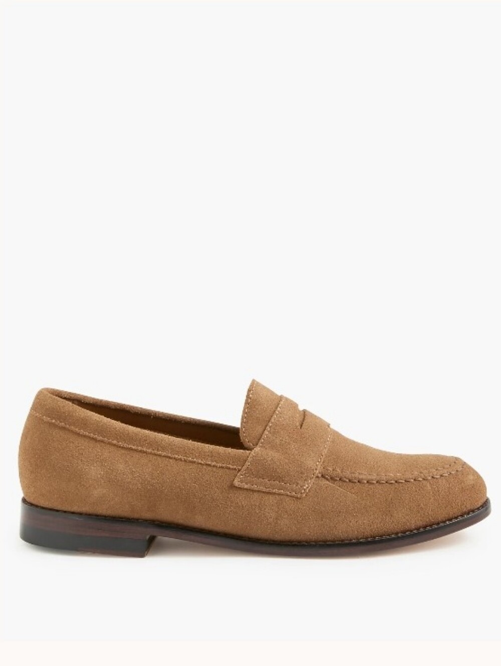 J. Crew Factory Suede Loafers - Tostado brown